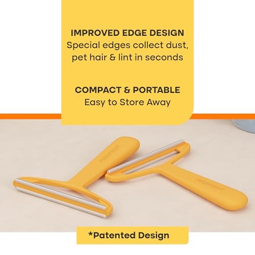 Fursprint Pro Pet Hair Removal Tool – Dog & Cat Hair Scraper for Carpet, Couch, and Car – Reusable Carpet Hair Removal Tool & Fur Scraper for Upholstery, Rugs, Furniture, and Car Interiors - Image 4