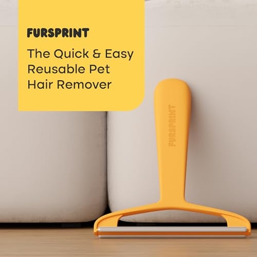 Fursprint Pro Pet Hair Removal Tool – Dog & Cat Hair Scraper for Carpet, Couch, and Car – Reusable Carpet Hair Removal Tool & Fur Scraper for Upholstery, Rugs, Furniture, and Car Interiors - Image 2