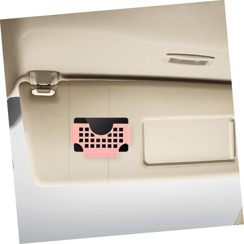 Pink Car Trunk Organizer Quick Access Vehicle Registration Card Holder Multifunctional - Image 5