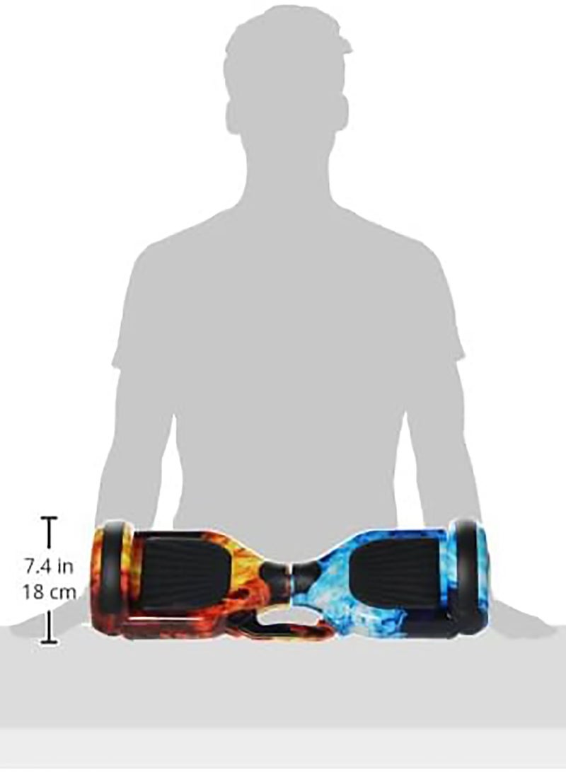 سمارت هوفر بورد كهربائي سمارت بالانس ذكي مقاس 6.5 بوصة مع اضاءه و انوار - Image 3