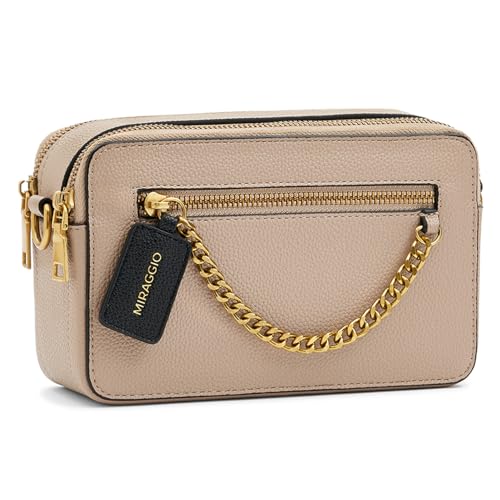Miraggio Harbour Sling Bag For Women With Adjustable & Detachable Broad Strap | Sling Bags For Women Stylish | Structured Crossbody Bag (Taupe) - Image 4