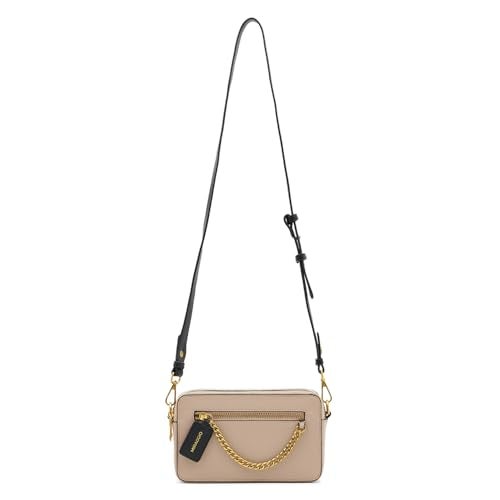 Miraggio Harbour Sling Bag For Women With Adjustable & Detachable Broad Strap | Sling Bags For Women Stylish | Structured Crossbody Bag (Taupe) - Image 5