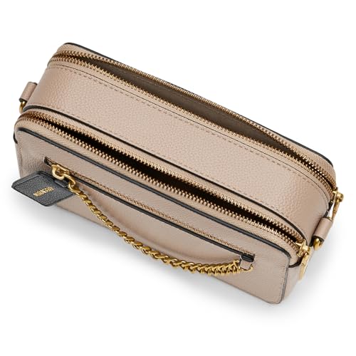 Miraggio Harbour Sling Bag For Women With Adjustable & Detachable Broad Strap | Sling Bags For Women Stylish | Structured Crossbody Bag (Taupe) - Image 3