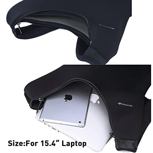 FELICON Laptop Notebook Backpacks Sleeves Mens Lightweight Laptop Bag Outdoor Business Travel Slim Rucksack for 12" 13" 14" 15" Laptop Notebook Tablet - Image 2