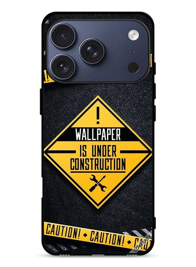 Covernex Apple iPhone 17 Pro Protective Case Cover Wallpaper Is Under Construction - Image 1