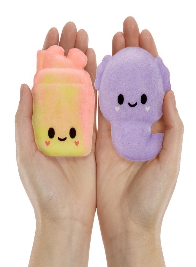 Fluffie Stuffiez Shake & Axolotl Minis Collectible Feature Plush, Surprise Reveal Unboxing Soft and Squishy Tactile Play Fidget DIY - Image 1