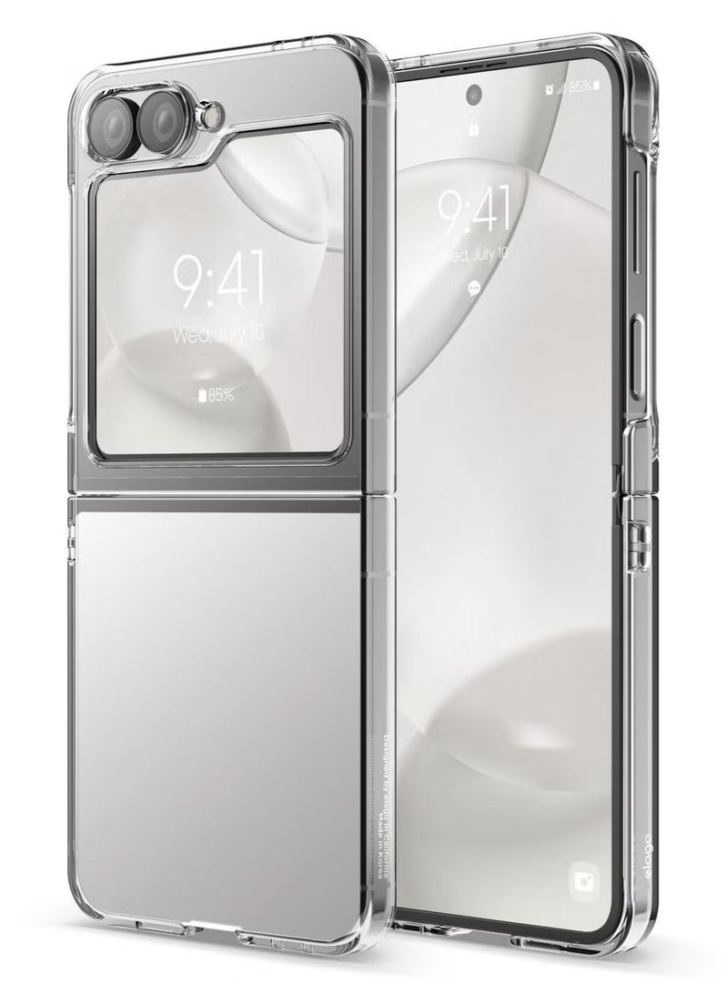Clear for Samsung Galaxy Z Flip 6 Case Cover - Transparent