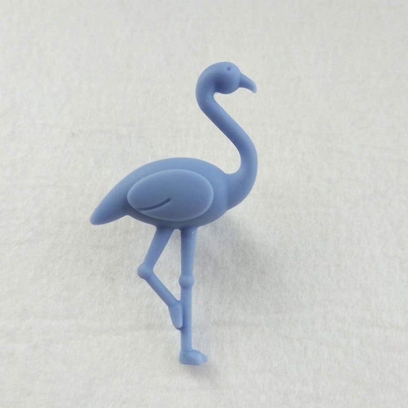 woobles Glass Mugs 12 Pcs Wine Glass Drink Markers Flamingo Wine Charm Tags Silicone Wine Glass Champagne Markers for Flamingo Hawaii Tropical Lula Party Supplies Glass Mug Glass Mug - Image 5