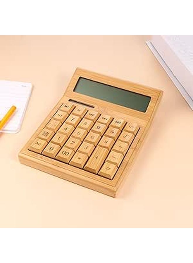 Portable 29 Key Solar Calculator with LCD Display for Office Students and Professionals - Image 1