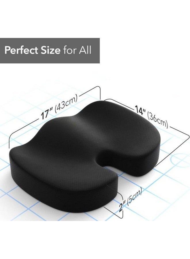 DEBIK® | وسادة مقعد مملوءة بالجل - وسادة مهوّاة لعلاج آلام الظهر، الورك، عرق النسا، وعظمة الذيل - وسادة مكتب من الذاكرة، مقعد ألعاب، مقعد سيارة (وسادة مقعد وظهر) - Image 5