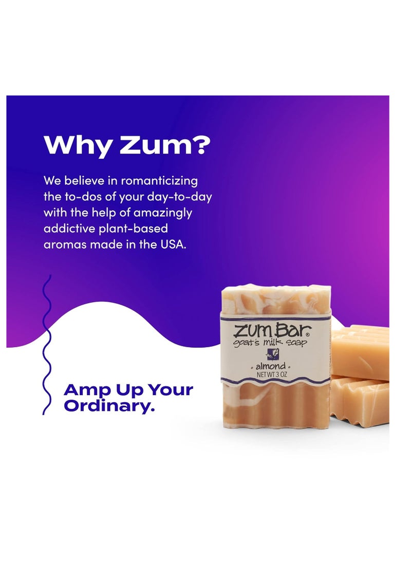 Zum Bar Goat's Milk Soap - Almond - 3 oz (3 Pack) - pzsku/ZD29300671AC5DA99CD34Z/45/1741083652/5cc3e62e-3fec-4c83-96d6-eda196d93d61