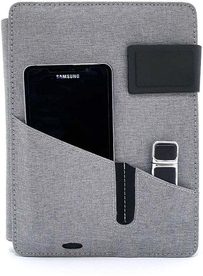 راكسوم باور بانك مدمج بسعة 4000.0 مللي أمبير في الساعة ومنظم السفر باللون الرمادي - Image 3