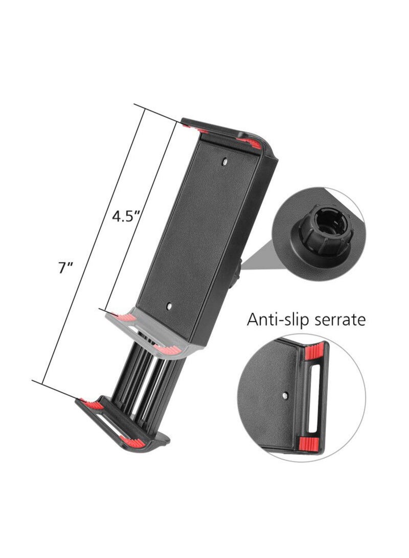 ELTRAZONE حامل فيديو للهاتف مع ذراع متحركة وحامل هاتف مع قاعدة قابلة للتعديل لحامل الأجهزة اللوحية على الطاولة متوافق مع الهواتف والأجهزة اللوحية وآيباد - Image 3