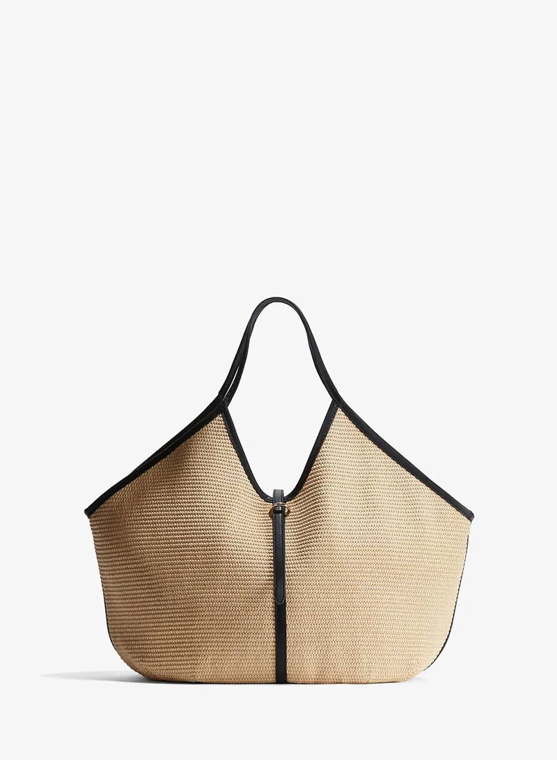 H&M Straw shopper