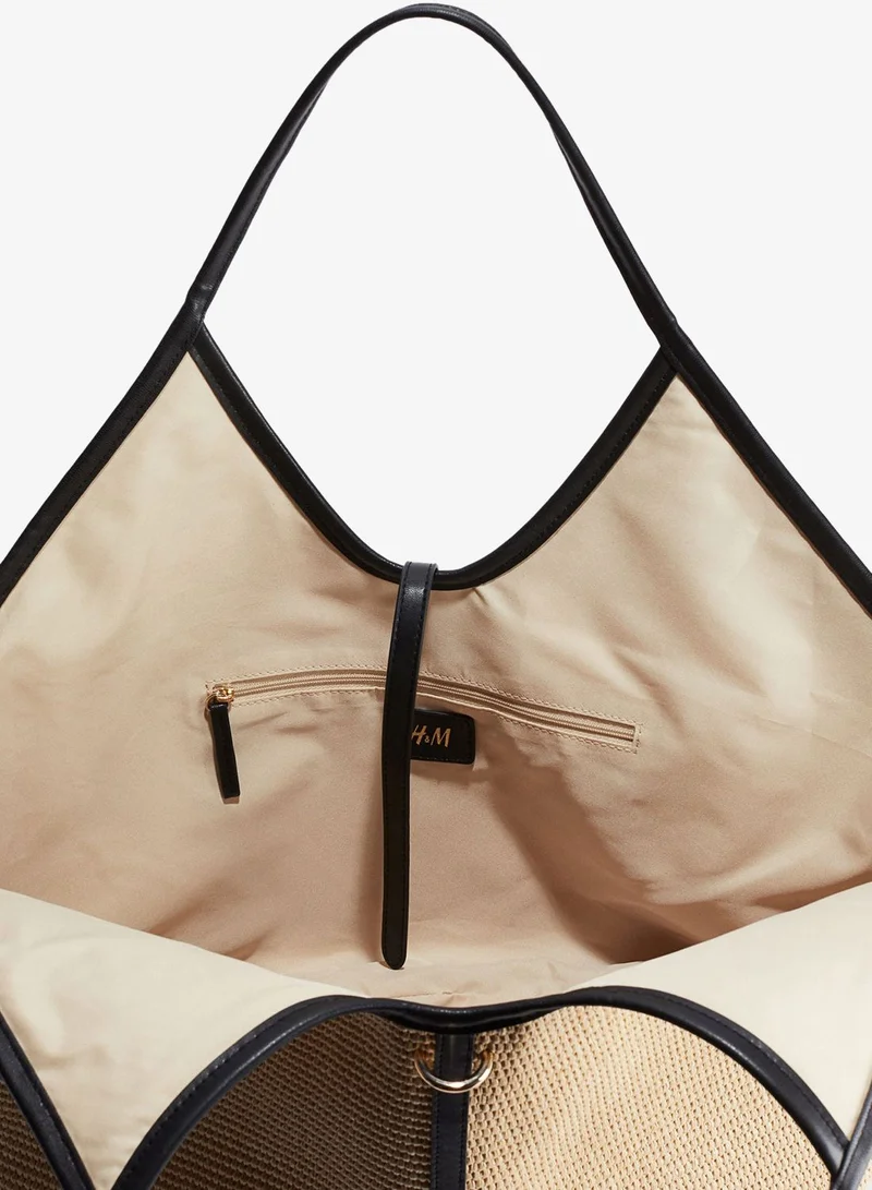 H&M Straw shopper
