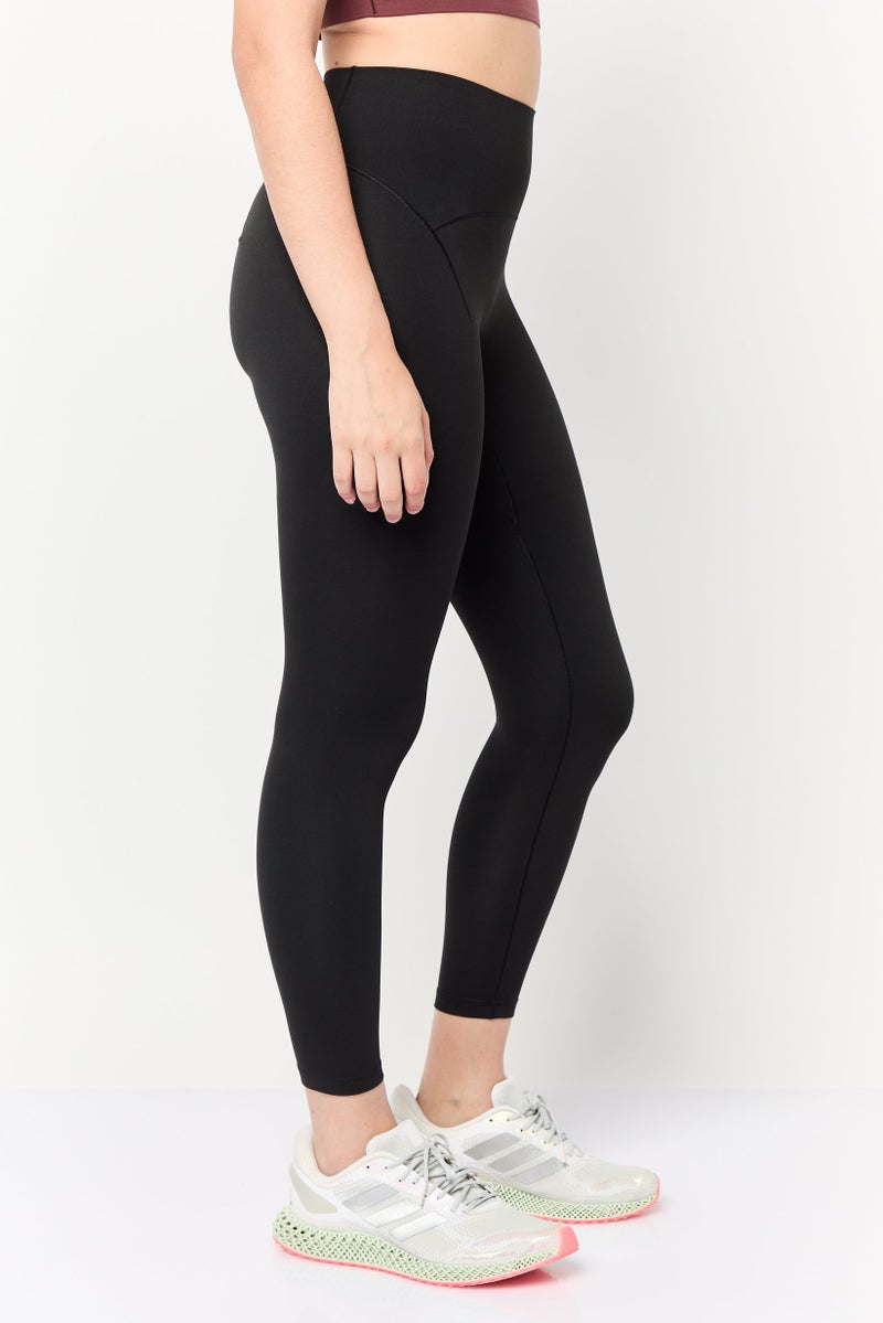 Adidas Women 7/8 Style Tight Fit Training Leggings, Black  - Image 3
