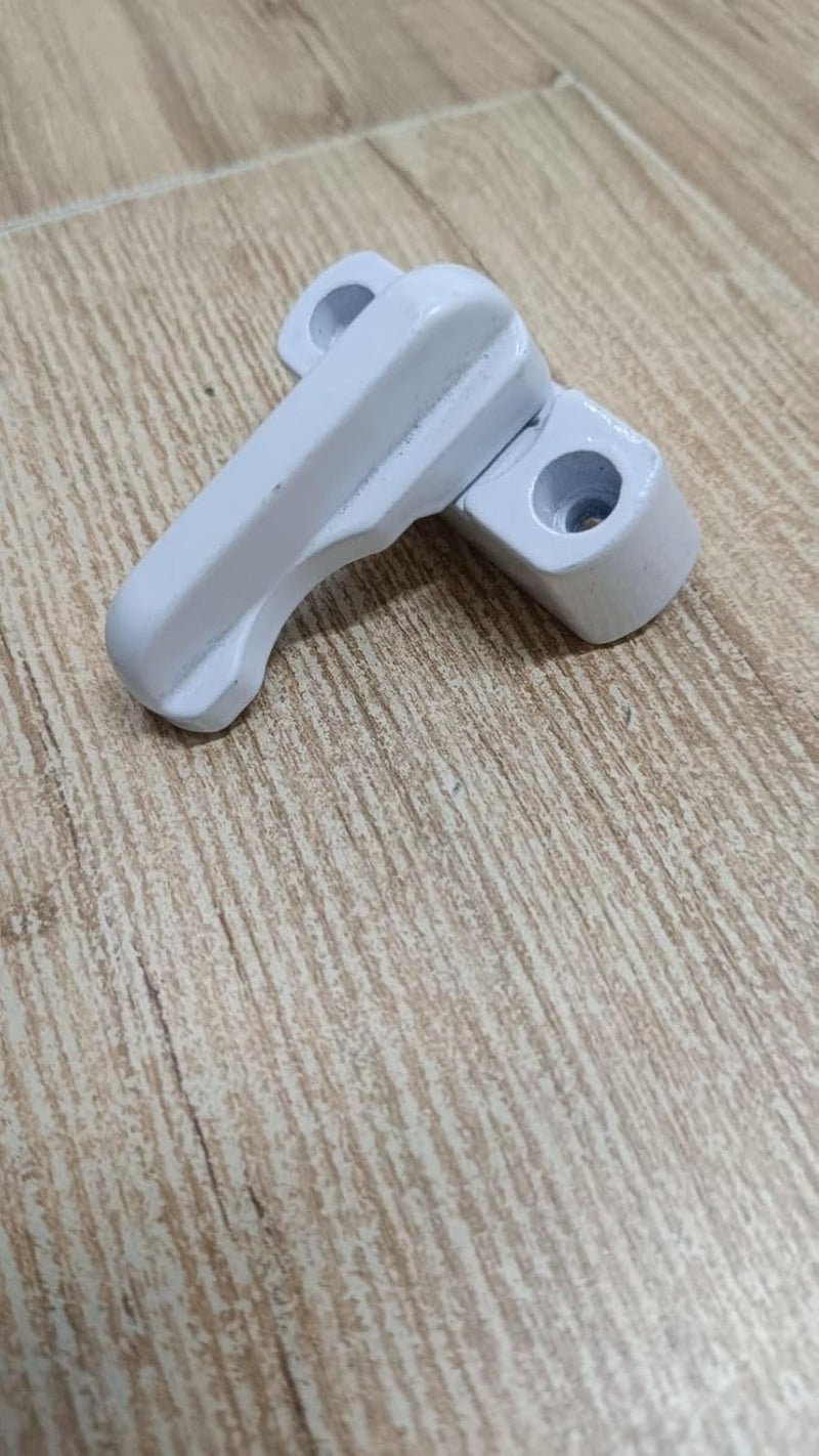 Heavy Duty UPVC Window Door Sash Lock Lever T Door Lock White Premium - Image 1