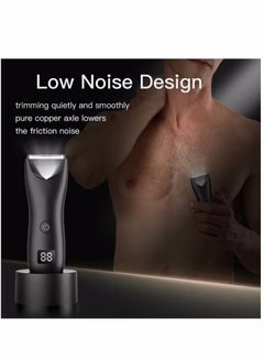 DOSCHER Body Trimmer for Men, Men Grooming for Body,Electric Trimmer,Body Shaver Groomer Shaver Rechargeable Waterproof Wet/Dry  - Image 2