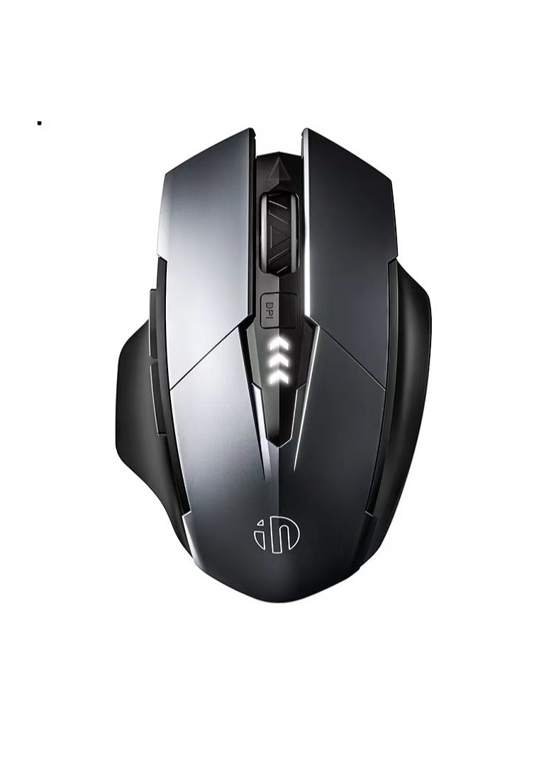 inphic - Inphic 500.0 mAh Rechargeable Wireless Optical Mouse Black - Image 1
