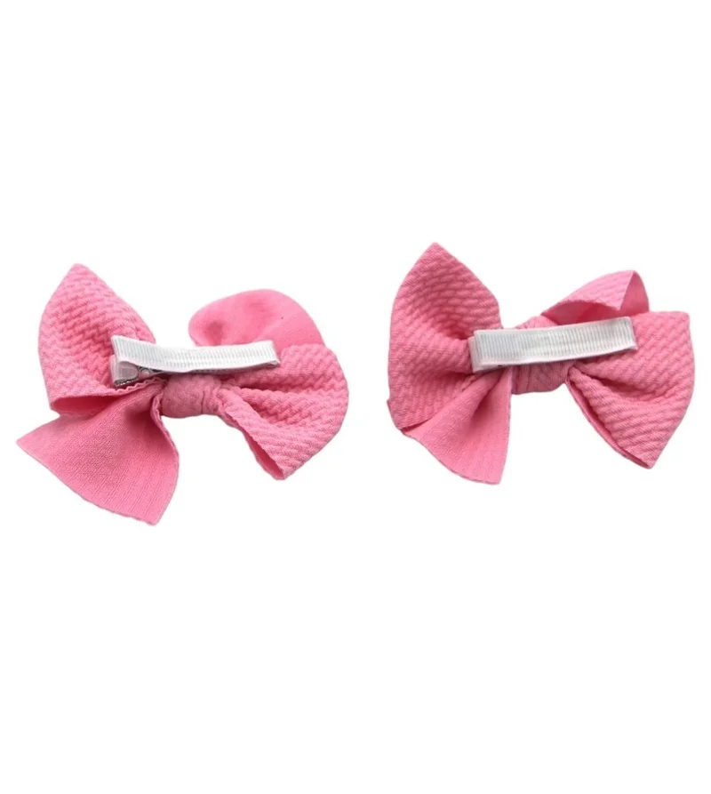 D'Daniela Dana Glasses and Bow Barrette Clip Set For Babies and Girls - Pink