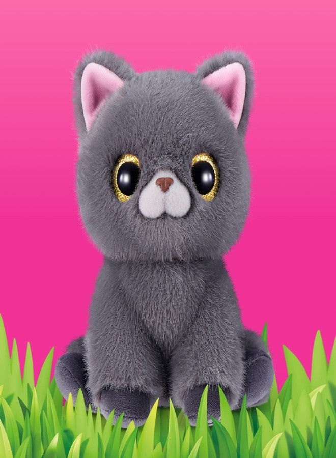 Pets Alive Smitten Kittens Series 2 (British Shorthair) by ZURU - Interactive Plush Cat Toy with 10 Sounds, Surprise Unboxing, Soft Collectible Pet for Ages 3+ - Image 5