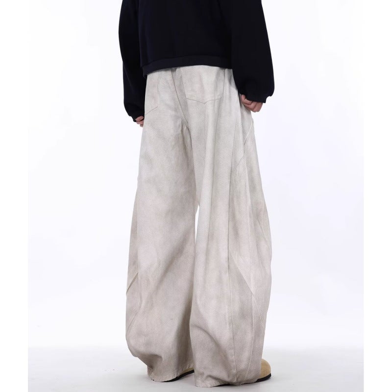 Unisex Classic Denim Jeans Loose Fit Daily Outdoor Wear - Image 4