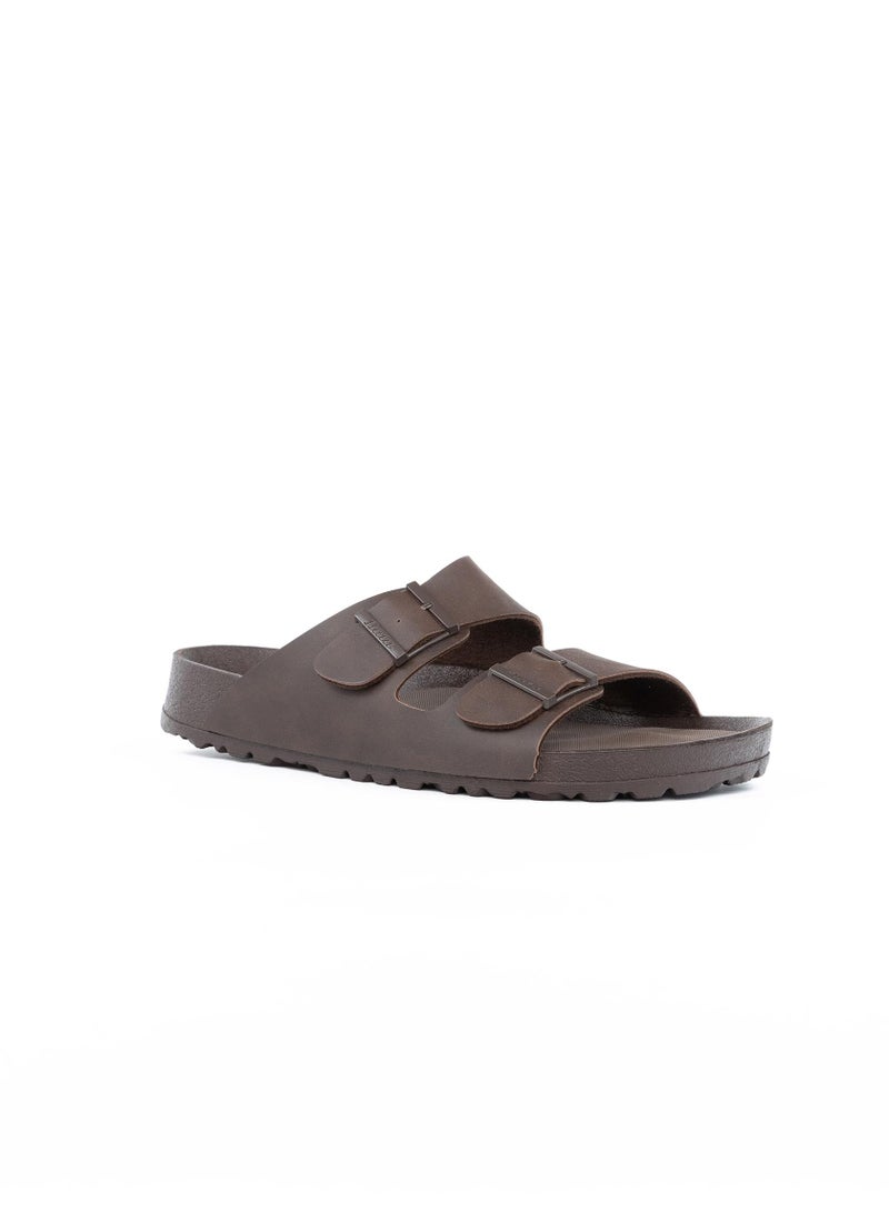 Bata Buckle Details Slip On Sandals - Image 2