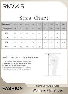 RIOXS Women Flat Shoes,Comfortable Flat Loafers,Slip-On Sneakers,Fashion V-Neck Casual Shoes,Soft Sole Flats For Women,Dressy Loafer Shoes,Soild Black Flats For Women,Round Toe Work Shoes  - Image 5