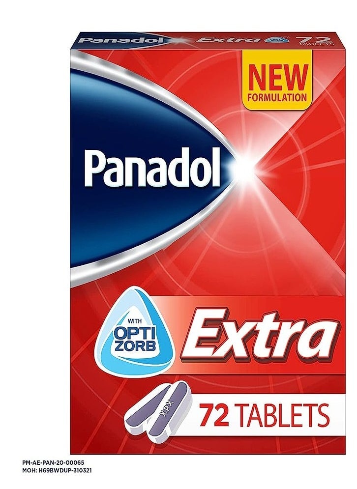 Panadol Extra Optizorb 72's