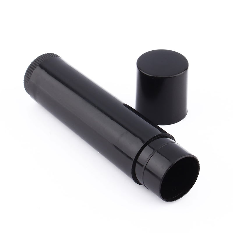 Lot 100PCS 5ml Clear Black White Empty Lipstick Lip Balm Container Tube - Image 3