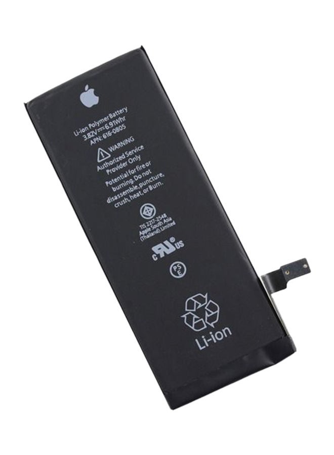 Replacement Battery for Apple iPhone 6 – High-Capacity Internal Battery (Black) | OEM-Compatible Power Solution to Restore Performance | Reliable, Long-Lasting Backup Battery for iPhone 6 | Safe Charging with Built-in Protection Circuit - Image 1