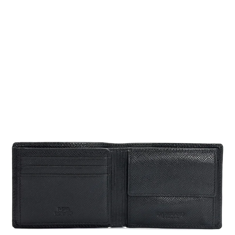 Da Milano  Black Bifold Leather Mens Wallet for Men | Best Price UAE