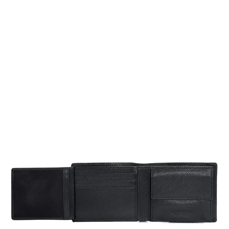 Da Milano  Black Bifold Leather Mens Wallet for Men | Best Price UAE