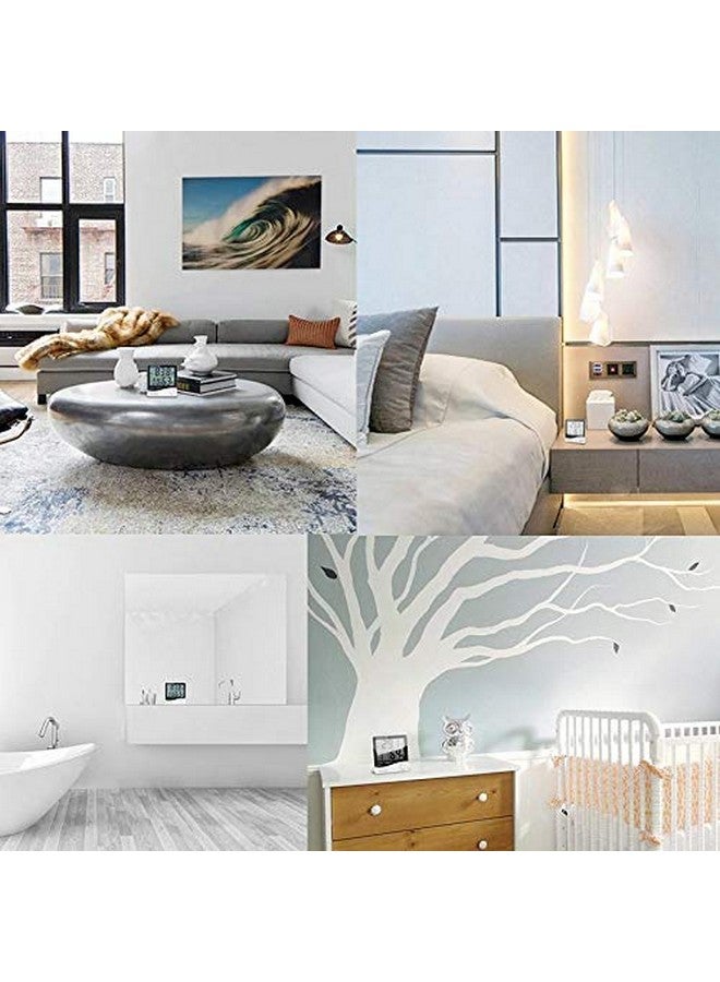 CLOMANA ® HTC-1 Room Thermometer with Humidity Incubator Meter and Accurate Temperature Indicator Wall Mounting LED Digital Clock Monitor for Indoor/Outdoor - Image 3