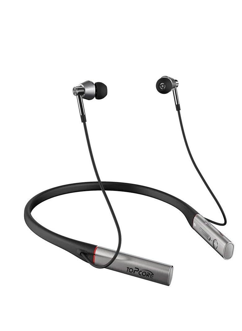 Topcore Bluetooth Headphones Neckband V5.0 Wireless Headset Sport Earbuds w/Mic for Gym Long Battery Life Running Compatible with iPhone Samsung Android  - Image 2
