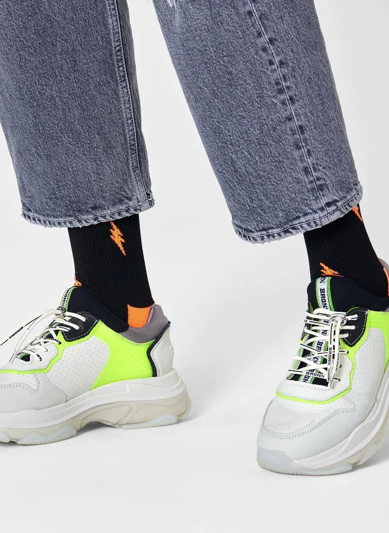 Happy Socks SMALL FLASH CREW SOCK