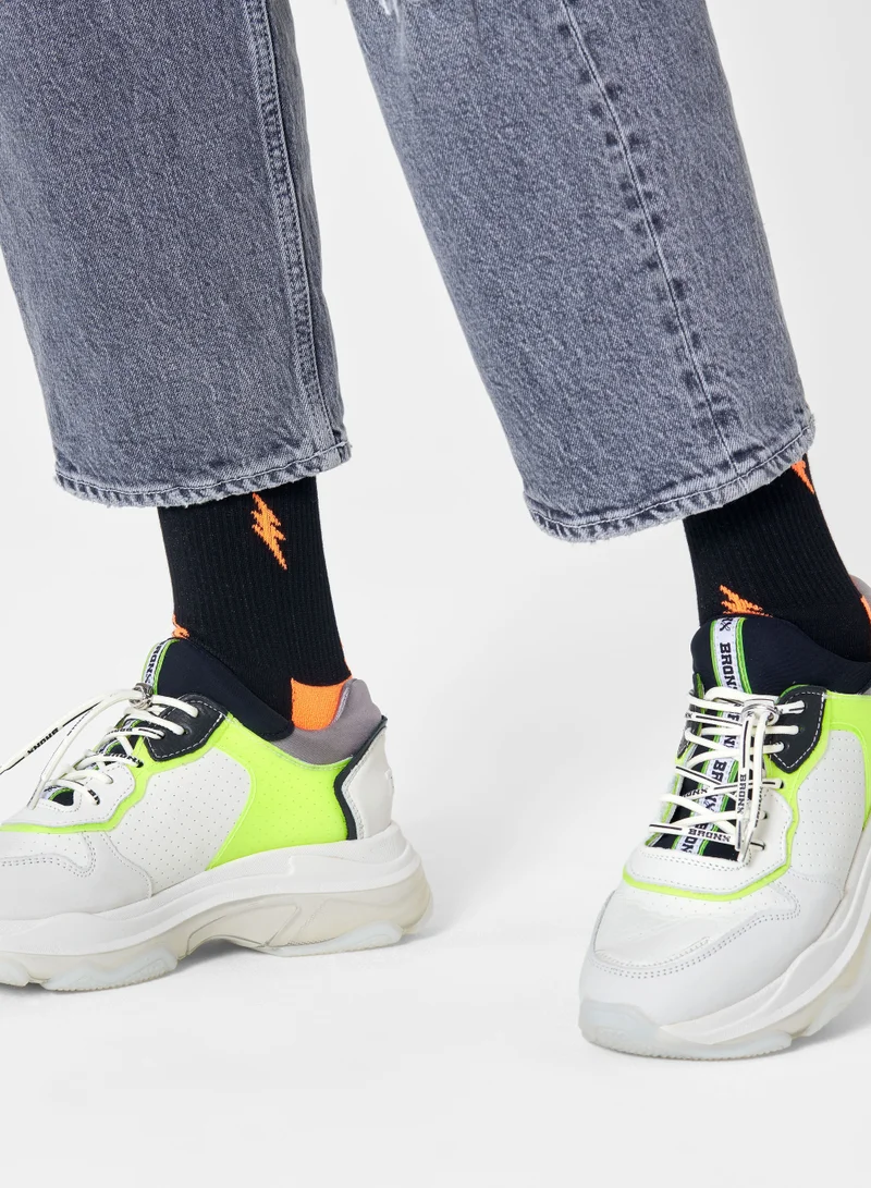 Happy Socks SMALL FLASH CREW SOCK