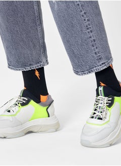 Happy Socks Happy Socks Small Flash Crew Sock  - Image 3