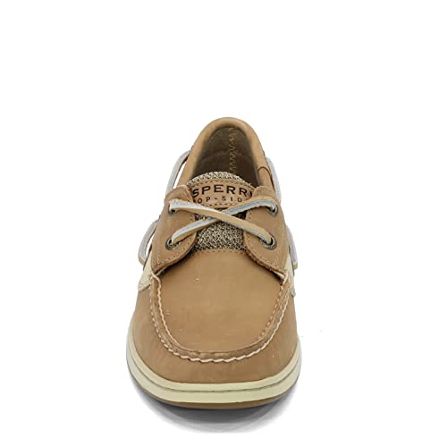 Sperry Women's Bluefish 2-Eye Boat Shoe, Off White, 8 Wide - Image 4