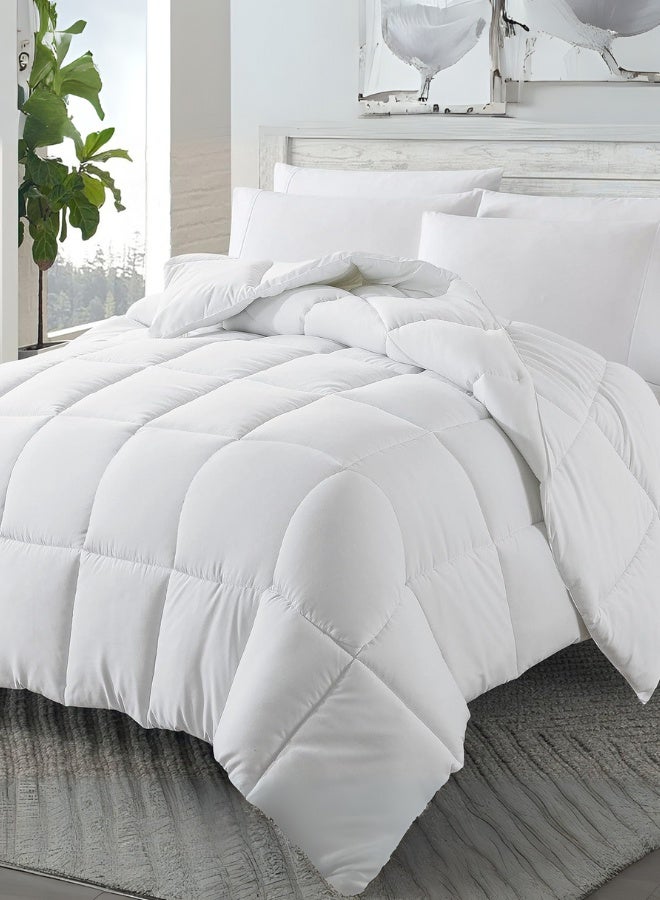 Pearl Coast Premium Goose Down Duvet – 160x210 cm – 90/10 Down Feather Fill – 190 GSM – 233TC Cotton Cover – All-Season Comfort - Image 3