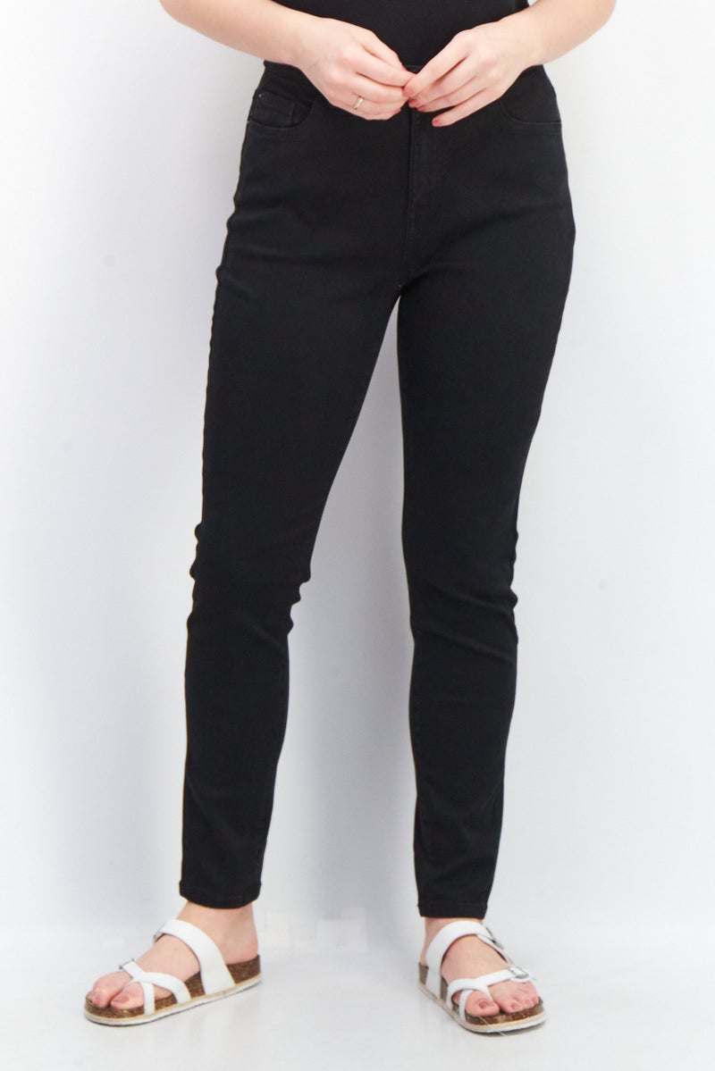 ESPRIT جينز دنيم ضيق للنساء، أسود - Image 1