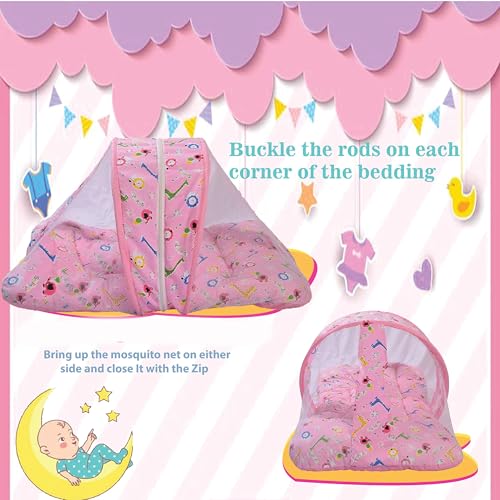 Toddylon Newborn Baby Essentials Kit Combo Set | 19 in 1 Combo Pack | Infant Set 0–6 Months | Hospital Bag Kit | Baby Clothes, Bedding & Accessories | Gift Set (Multicolor) - Image 3