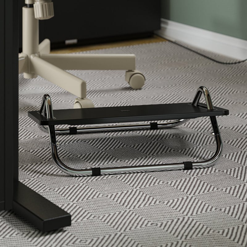 Baitique Adjustable Under-Desk Foot Rest, Black - Image 2