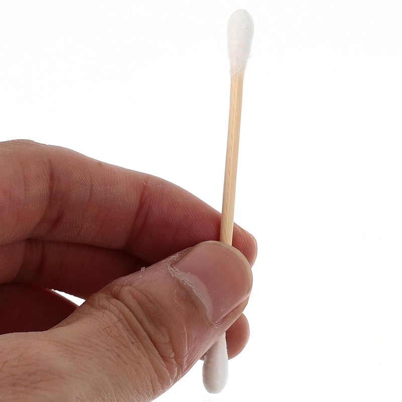Disposable Double-ended Cotton Swabs 1200pcs Makeup Cotton Sticks Eyelash Cleaning Swabs Face Cleaning Tools for Beauty and Care - Image 3