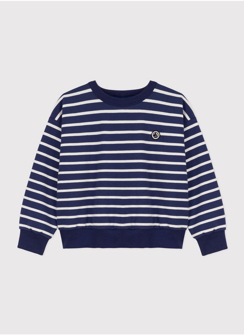 Petit Bateau Kids Fleece Sweatshirt  - Image 1