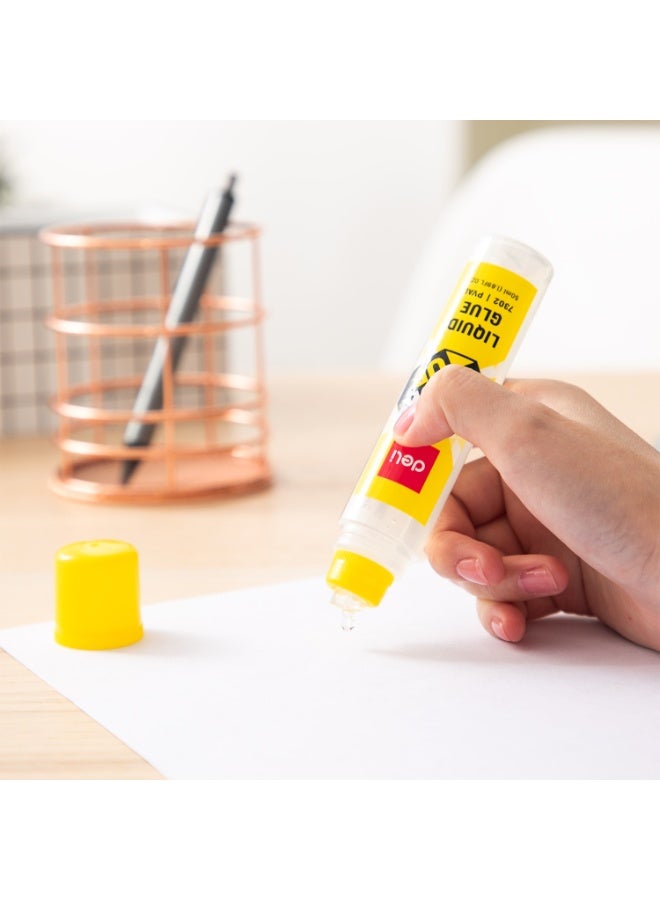 Deli 1-Piece Clear Liquid Glue Stick 50ml Content - Image 1