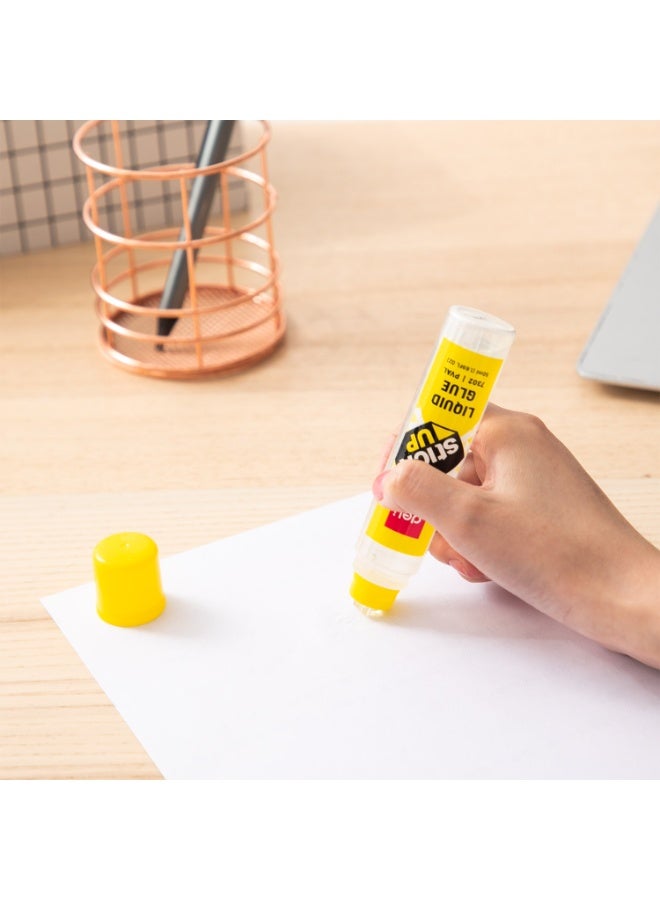 Deli 1-Piece Clear Liquid Glue Stick 50ml Content - Image 4