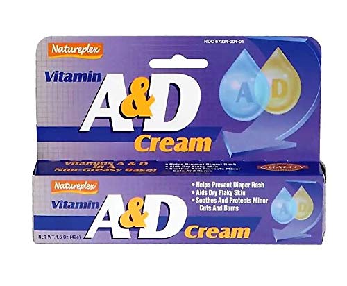 Natureplex مرهم فيتامين A&D لعلاج طفح الحفاضات وتهيج الجلد، 4 قطع - Image 2
