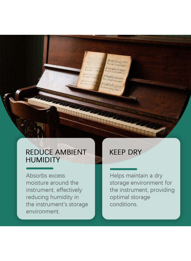 Jue Fish Instrument Desiccant - Gentle Formula Absorbs Moisture And Protects Musical Equipment, Universal Desiccant - Image 2