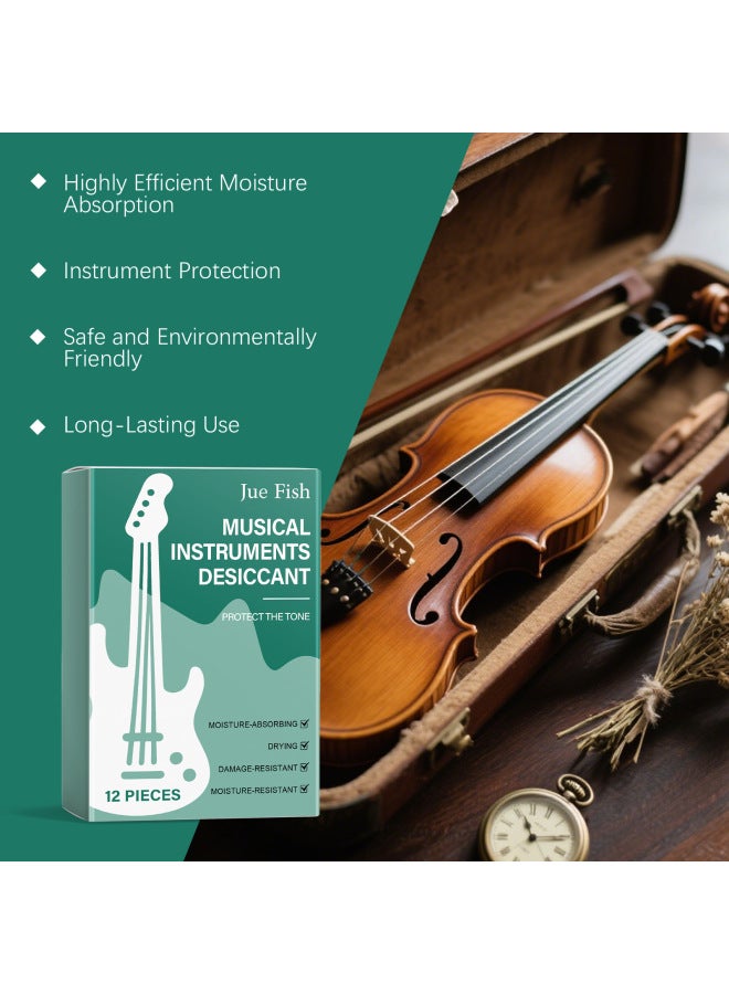 Jue Fish Instrument Desiccant - Gentle Formula Absorbs Moisture And Protects Musical Equipment, Universal Desiccant - Image 4